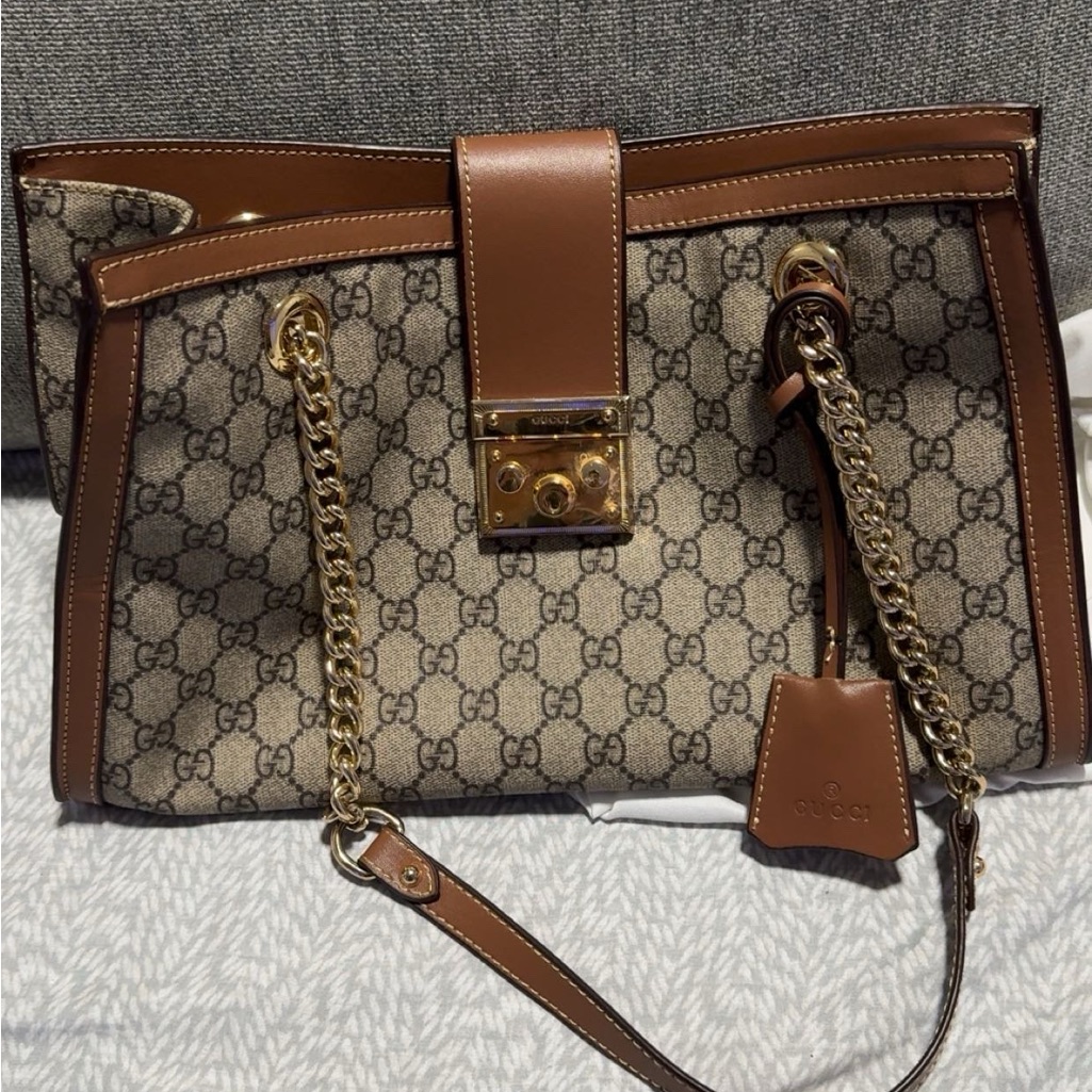 Gucci Brown And Tan Women's Bag